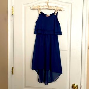 Kiddo by Katie navy blue dress 6X